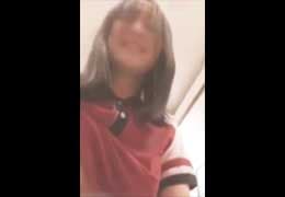 スマホ個人撮影　JDっぽい美巨乳娘が騎乗位で腰振りまくって感じてる着衣ハメ撮り…！！