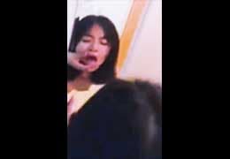 スマホ個人撮影　かなり調教されてる…w 後輩の母親と鏡の前で立ちバックハメ撮り！！