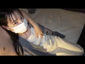 スマホ個人撮影　お顔も体もキレイな黒髪パイパン美少女と中出しSEX☆彡