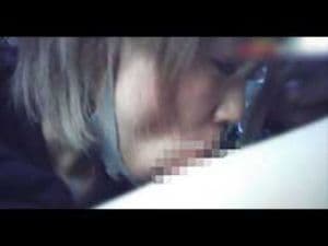 スマホ個人撮影　これは気持ち良いやつ･･･車内でノーハンドフェラ抜きするメンヘラギャル！！