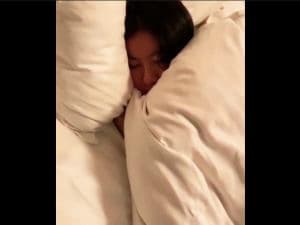 スマホ個人撮影　元チアガール部のJDセフレと臨場感のあるハメ撮り、、［再］