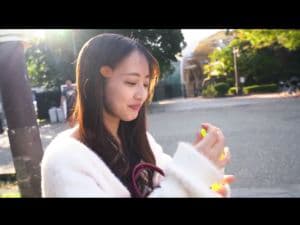 スマホ個人撮影　3歳からクラシックバレーしてるお嬢様JD(18)と公園デート→パイパンまんこに中出し！